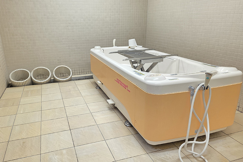 機械浴のお風呂